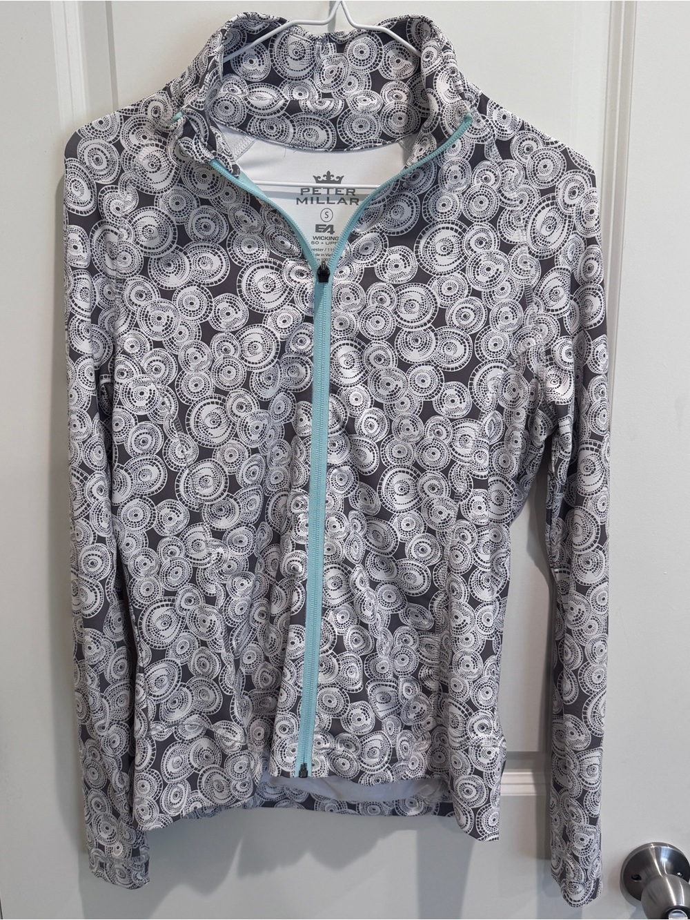 Peter Millar women's E4 wicking zip-up jacket Size Small